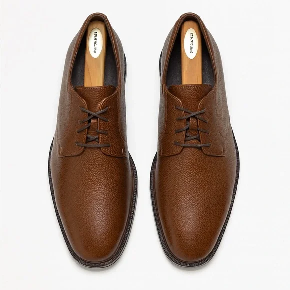 Cole Haan Men’s Brown Leather dress shoes size 11.5 - Picture 2 of 11